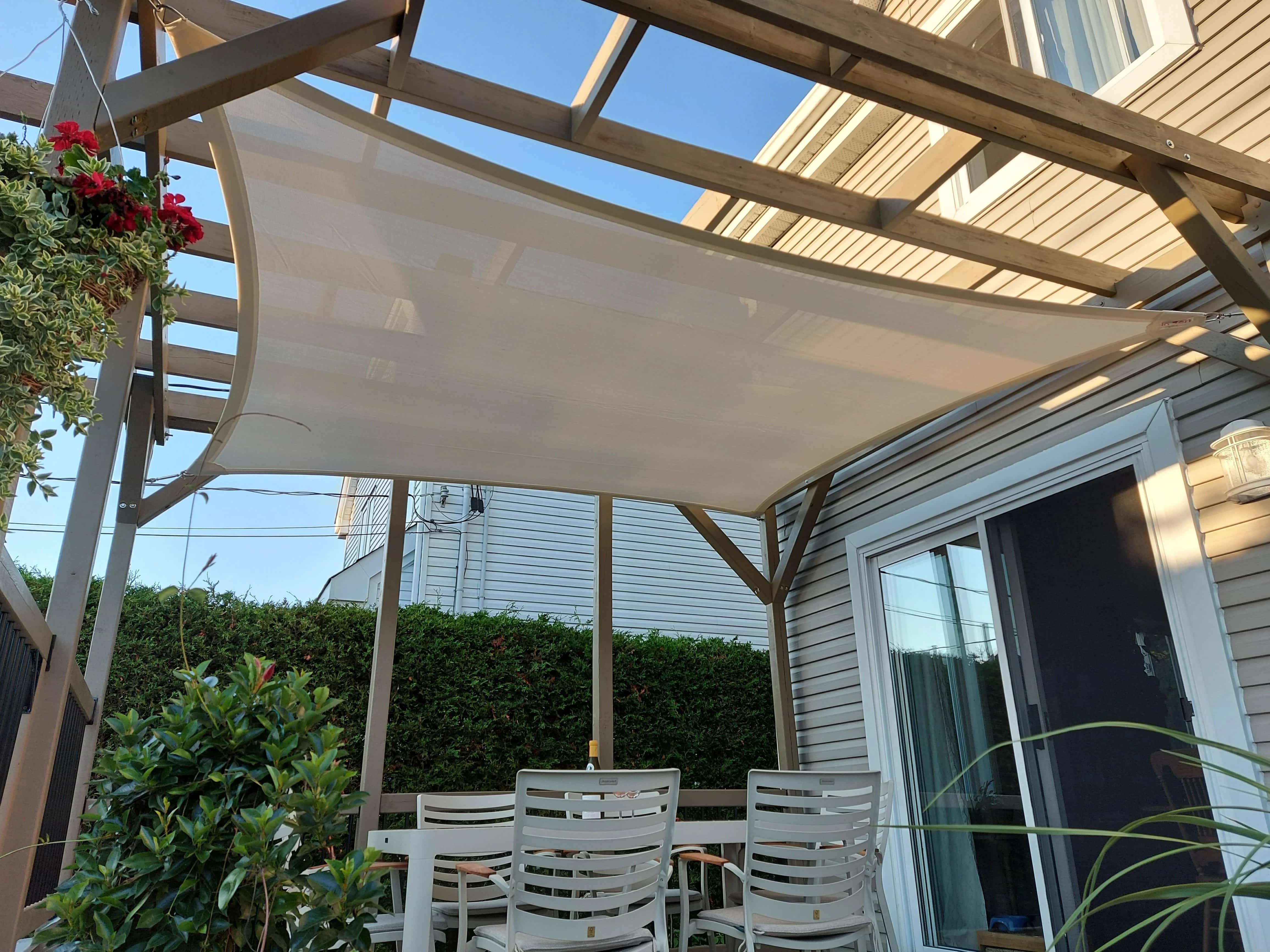 Shade Sail Without Posts in Australia