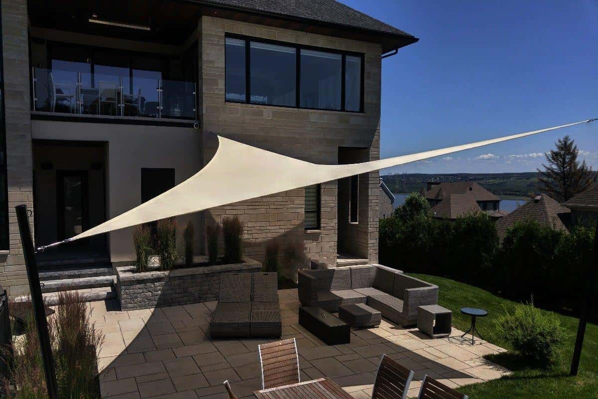 Angled Shade Sails for Durablity in Australia